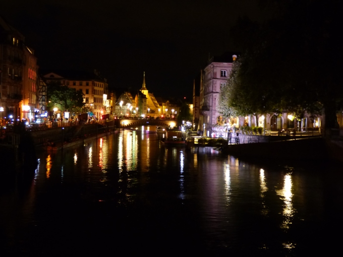 Strasbourg at night